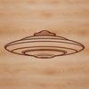 Vector Artspaceship Design A futuristic spaceship illustration designed as vector art, suitable for various digital formats including SVG.