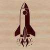 Free SVG Clipart Spaceship Design Vector illustration of a futuristic spaceship soaring through space.
