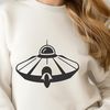 Beautiful SVG Spaceship Design An illustration of a futuristic spacecraft in space.