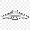 Intergalactic Explorer Vessel A detailed illustration of a spaceship in space.