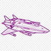 Beautiful Metallic Spaceship SVG A futuristic spaceship with sleek lines and metallic surfaces, ideal for vector art projects.
