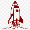 Galactic Cutter Art Design Illustrated spaceship design for cutting machines and laser cutters.