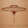 Futuristic Spacecraft Design with Laser Cut Details Vector spaceship design with futuristic details, suitable for cutting machines or laser cutters.