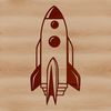 Vector Art Space Vessel An illustrative diagram of a futuristic spacecraft with sleek lines and metallic surfaces.