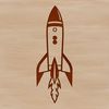 Distant Planet Orbiter Illustration Vector illustration of a futuristic spaceship in orbit around a distant planet.