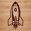 Vector Galaxy Explorer Illustration Illustration of a futuristic spaceship in space, designed as vector art.