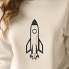 Galactic Cruiser Vector Art A futuristic spacecraft illustration designed as vector art.