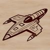 Metalic Spaceship Vector Illustration Vector illustration of a futuristic spaceship with metallic details