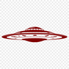 Cutting Machine SVG Template A futuristic spaceship designed with vector graphics for cutting machines like Cricut and laser cutters.