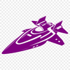 Beautiful Space Ship Image Vector illustration of a futuristic spaceship in space, suitable for digital cutting machines like Cricut.
