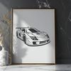 Speed Demon SVG Vector Art A high-performance vehicle designed for speed, created as a scalable vector graphic.