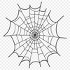 High-Res Vector Web Design A detailed digital illustration of a spider web in high-resolution vector format.