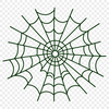 Beautiful Digital Web Design An intricately designed digital representation of a spider's web created using SVG.