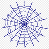 A delicate spider web design created using vector art techniques.
