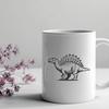 Artistic Dino - Laser Engraver SVG