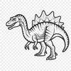 Artistic Dinosaur In DXF - Free Download