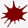 Whimsical Vector Shape Design A stylized illustration of a splat shape, suitable for vector design and cutting machine projects.