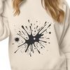 Beautiful Vector Graphic Splatter Design A stylized splat shape designed as a vector graphic for various digital uses.