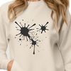 Vibrant Blob Graphic A colorful, irregular shape resembling a splattered blob of slime.