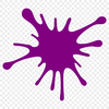 Vibrant Textured Splash Graphic A colorful splat shape made up of various colors and textures.