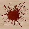 Colorful Spatter Design Vector Vector illustration of a colorful splat shape with a messy, slime-like design.