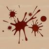 Slime-Inspired Splatter Graphic A colorful splat shape made from vibrant slime-inspired colors.