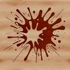 Splatter Shape Icon for Vector Design A circular splat shape with irregular edges, suitable for use as clip art in vector design projects.