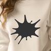 Colorful Vector Splat Shape Design A colorful splat shape in vector design format.
