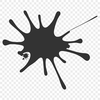 Fun Vector Splash Art A colorful splat shape created with vector art, suitable for digital cutting and crafting.