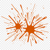 Beautiful Blob Design Vector Image A colorful, irregular shape resembling a splat or blob of slime on a white background.