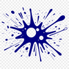 Colorful Splash Vector Art Design A vector illustration of a colorful splat shape, suitable for graphic design projects.
