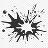 Colorful Splat Shape Icon A colorful splat shape made from vector art, suitable for various digital and print projects.