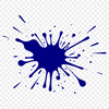 Minimalist Slime Splat Clip Art A minimalist graphic representation of a slime splatter, ideal for use as clip art in digital design applications.