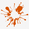 Unique Irregular Shape Design A stylized graphic illustration of a splat shape with irregular edges.
