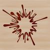 Abstract Slime Shape Icon A colorful splat shape made from abstract slime-like design elements