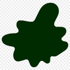 Irregular Boundary Splash Clip Art A colorful splat shape with irregular boundaries, suitable for vector design and cutting machine projects.