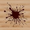 Vibrant Splatter Design A colorful splat shape made up of vibrant slime-like droplets, ideal for clip art designs.