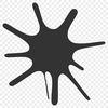 Geometric Splat Design for DIY Projects Geometric splat illustration created using a cutting machine template.