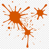 Splatty Shape Graphic A stylized graphic representation of a splat, suitable for clip art or vector design projects.