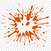 Vector Slime Splash Design A stylized vector shape resembling a splat of slime or liquid.