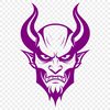 Malevolent Masterpiece Vector Art A digital illustration of the devil, suitable for various design applications.