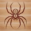 Spooky Halloween Vector Graphics Illustrative vector art of a Halloween theme featuring a witch and spider elements.