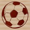 Soccer Ball SVG Icon A high-quality vector illustration of a soccer ball, suitable for commercial and personal use in various design applications.