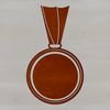Simple Medal Icon Design A simple medal icon with a circular design, suitable for vector art projects.