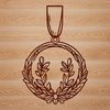 Digital Medal Icon A high-resolution digital medal icon in vector format.