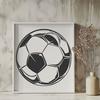 Free Football DXF - For Glowforge Project