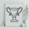 Unique Trophy Template - Free PNG Download