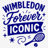 A collection of inspirational tennis quotes in a modern vector font.