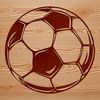 Beautiful Football Ball Designs A detailed illustration of a football ball in various views.