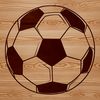 Digital Soccer Ball Vector Illustration A high-quality digital illustration of a soccer ball used for clip art, vector design, or stencil projects.